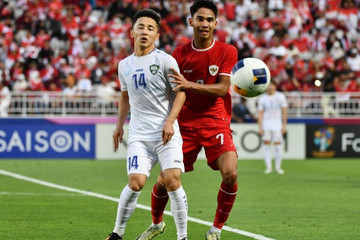 U23 Indonesia thua U23 Uzbekistan, chờ tranh hạng 3 châu Á