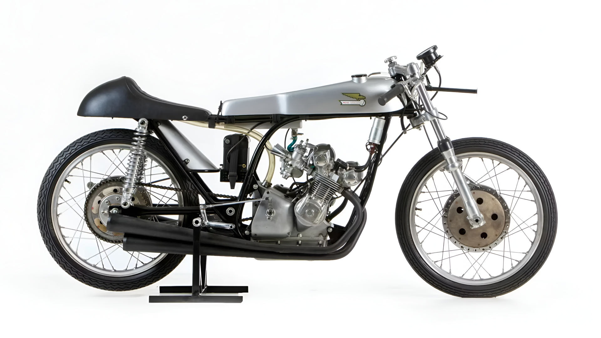 Ducati 125cc Four Cylinder Grand Prix side profile view