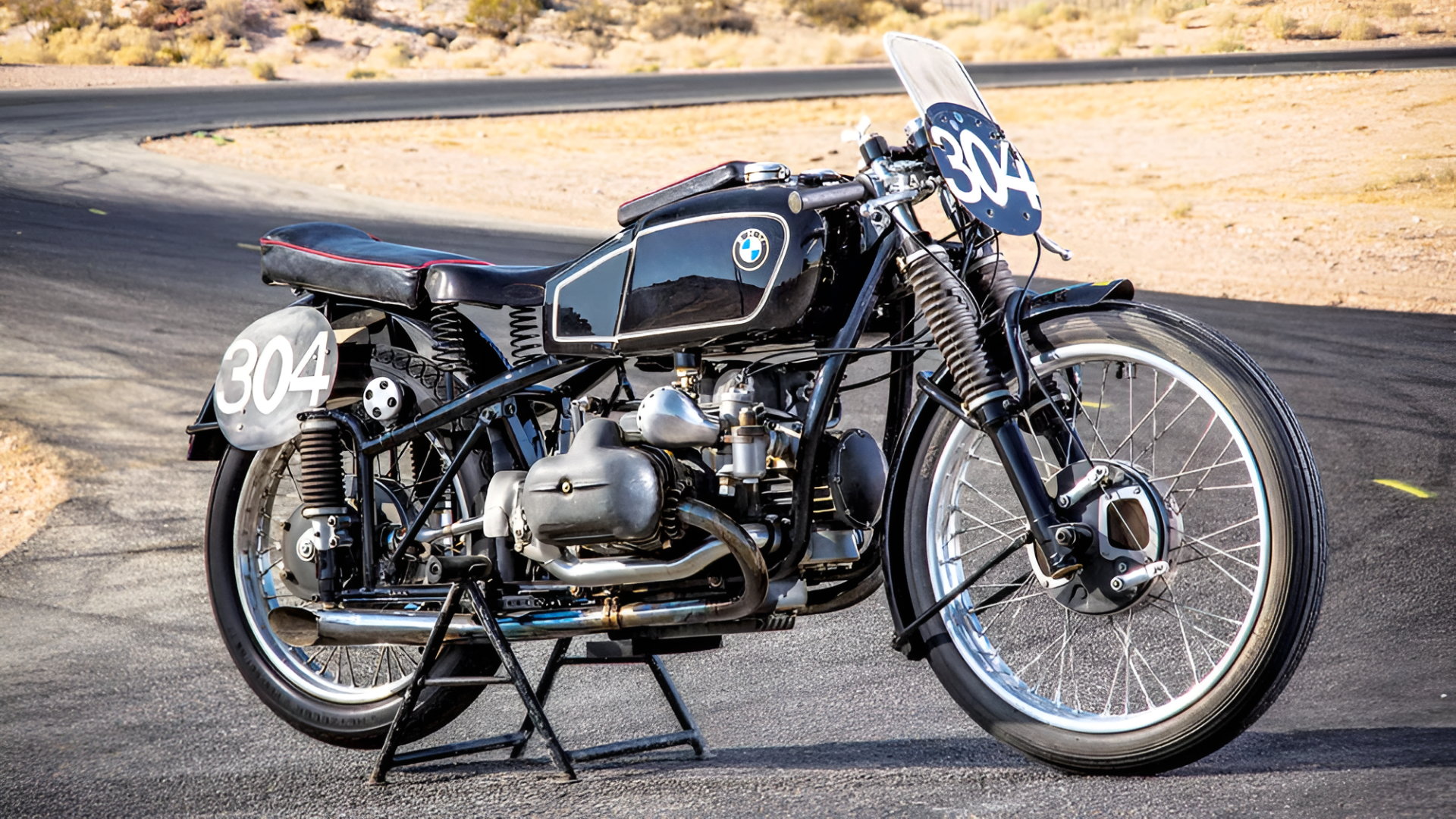 1939 BMW RS 255 Kompressor side profile view