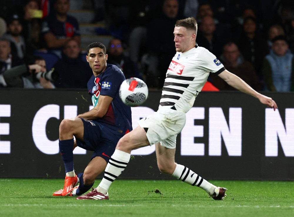 Mbappe lập công chuộc tội, PSG lấy vé chung kết Cúp quốc gia psg vs rennes 6.jpg