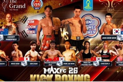 Ba Ria-Vung Tau to host Kickboxing Max Fighting Championship