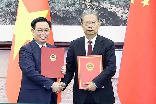 Thành lập Ủy ban hợp tác giữa Quốc hội Việt Nam và Nhân đại toàn quốc Trung Quốc