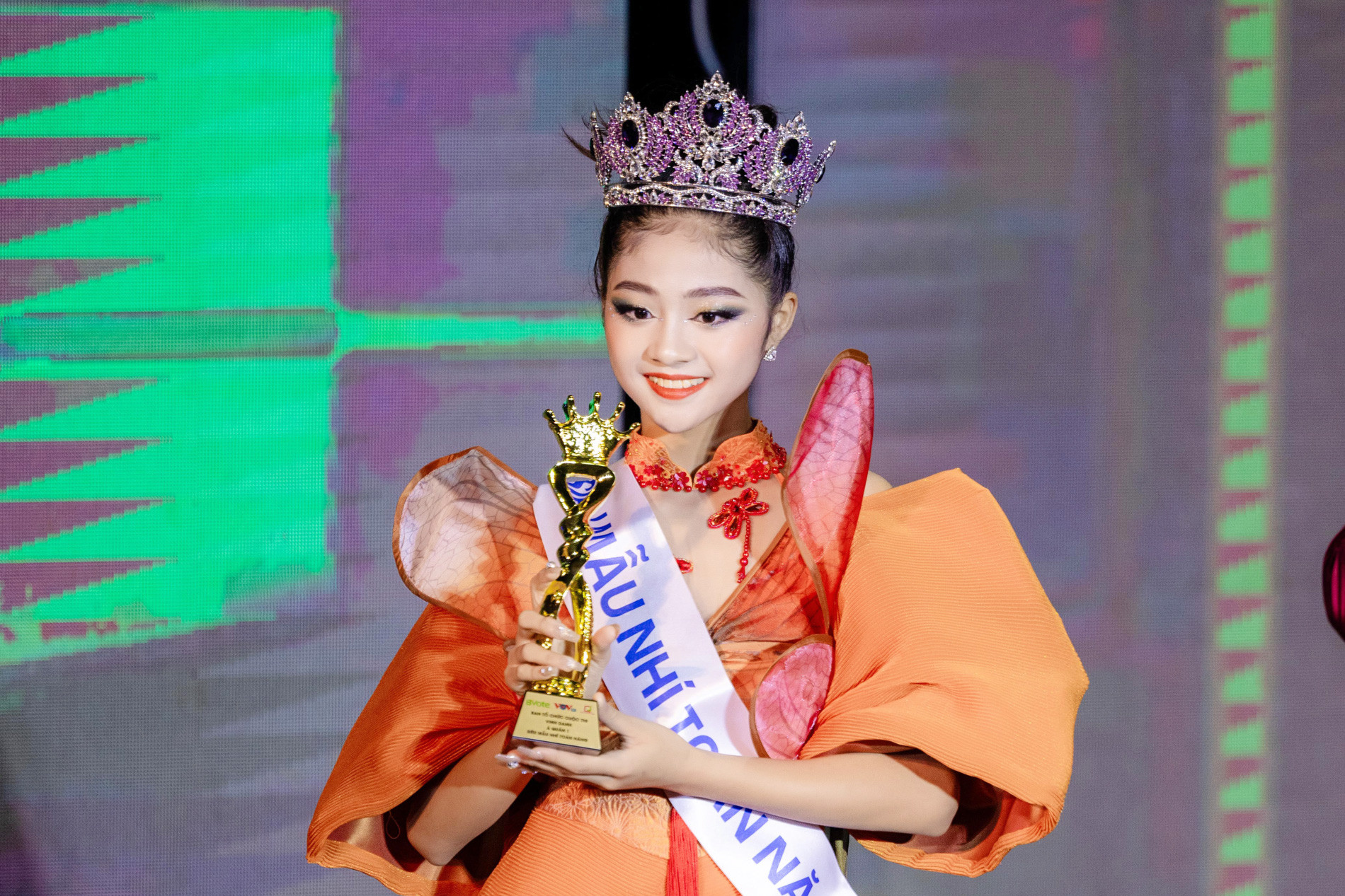 Cô bé 12 tuổi giành Quán quân Siêu mẫu nhí toàn năng 2024