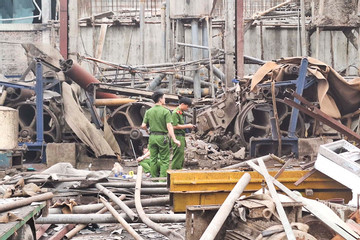 Sau tiếng nổ lớn, 1 người tử vong tại cụm công nghiệp Phú Lâm