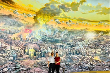 Dien Bien Phu Campaign’s historic 3D panorama painting to be exhibited in Hanoi