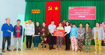 Đồng Tháp triển khai xã chuyển đổi số đầu tiên của huyện Tam Nông