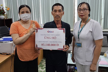 Anh Nguyễn Thanh Phương được ủng hộ hơn 85 triệu đồng