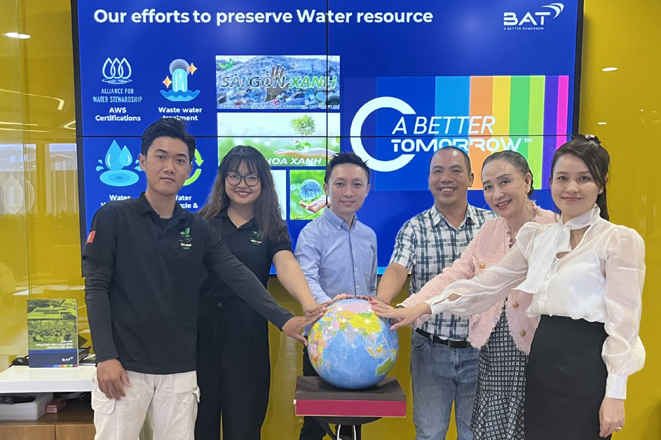 BAT Việt Nam nỗ lực thực hiện cam kết bảo tồn, quản lý nguồn nước