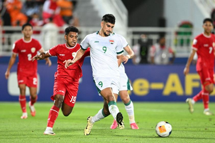 Thua ngược U23 Iraq, U23 Indonesia phải đá play-off săn vé Olympic