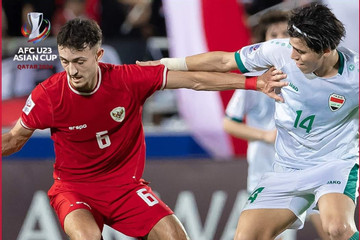Thua ngược U23 Iraq, U23 Indonesia phải đá play-off săn vé Olympic