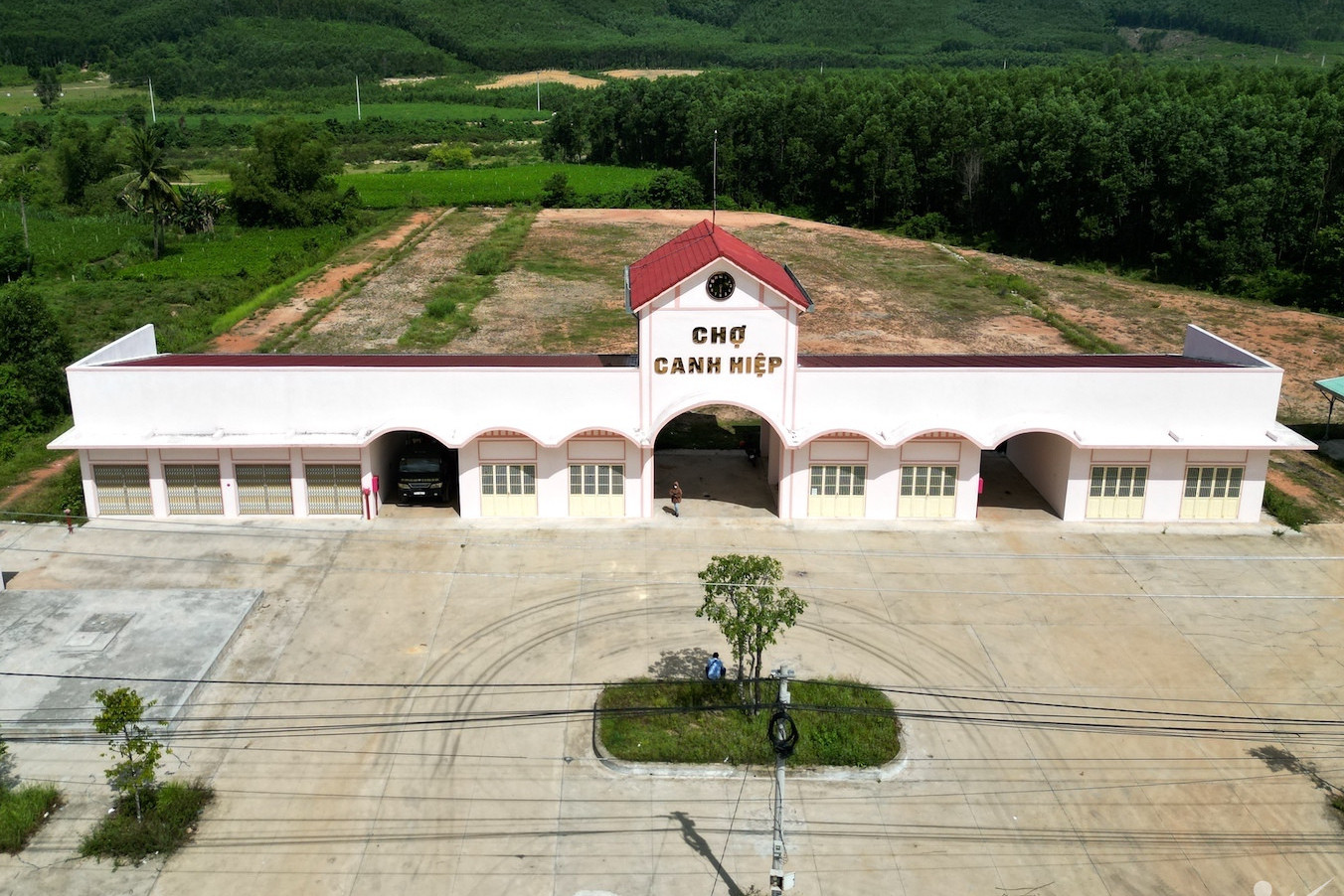 Bình Định: Đầu tư tiền tỷ xây chợ rồi bỏ hoang, cỏ mọc um tùm