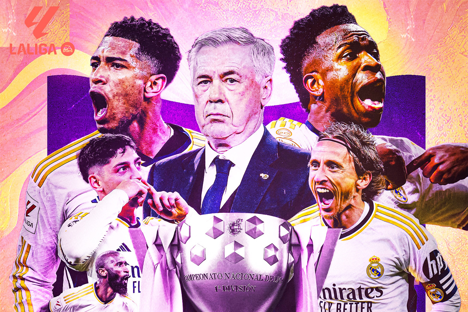 Real Madrid vô địch La Liga: Ancelotti và 'phát minh' Bellingham