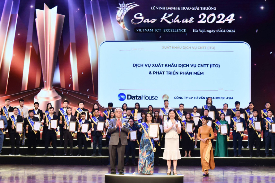 A double win for DataHouse at 2024 Sao Khue Awards