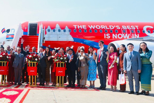 AirAsia Campuchia - cú hích mới cho ngành du lịch Campuchia, khối ASEAN