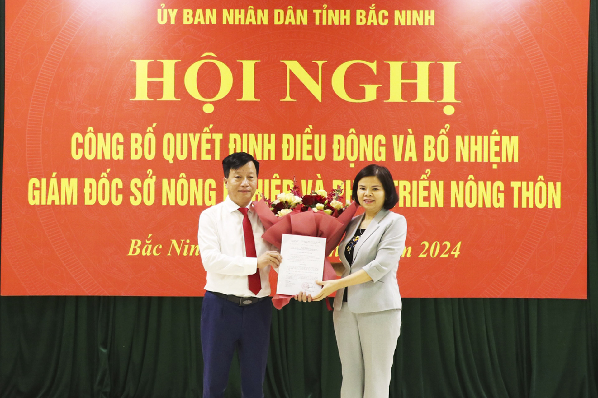 Chủ tịch TP Bắc Ninh được bổ nhiệm làm Giám đốc Sở NN&amp;PTNT