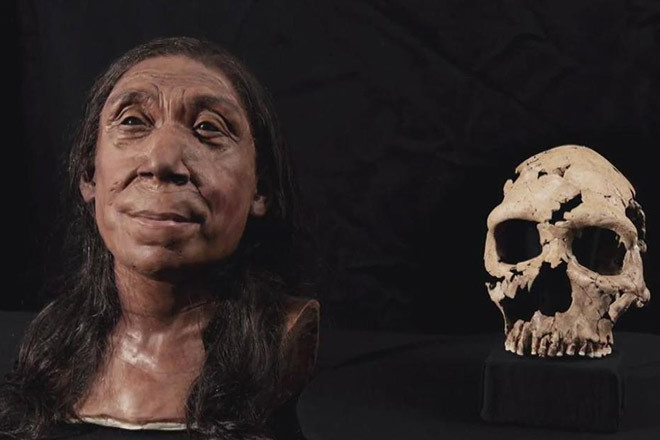 Hé lộ gương mặt người phụ nữ sống cách đây 75.000 năm