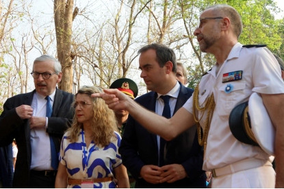 French Defense Minister Lecornu visits former Dien Bien Phu battlefield