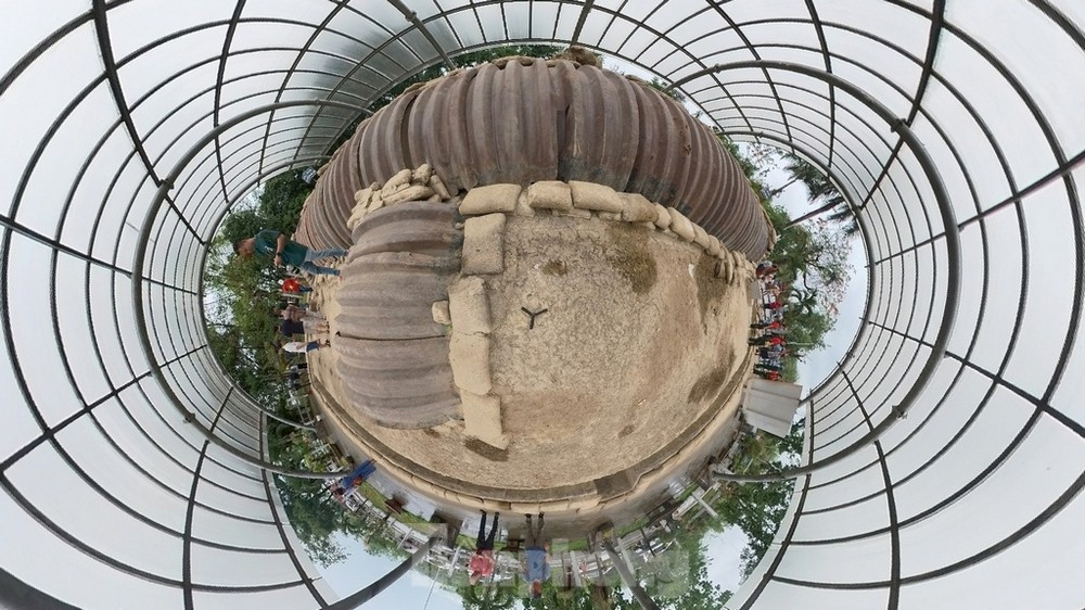 inside command tunnel of french general de castries in dien bien province picture 2