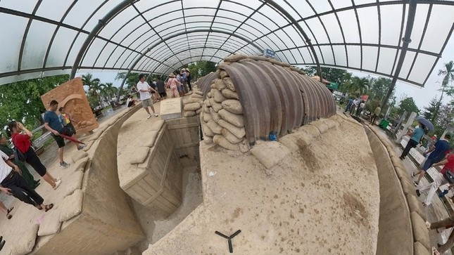 inside command tunnel of french general de castries in dien bien province picture 3
