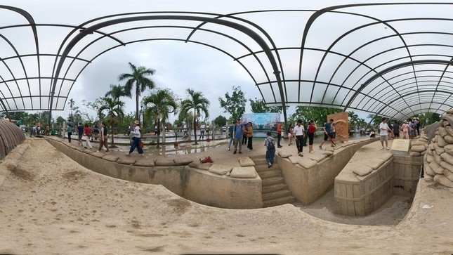 inside command tunnel of french general de castries in dien bien province picture 4