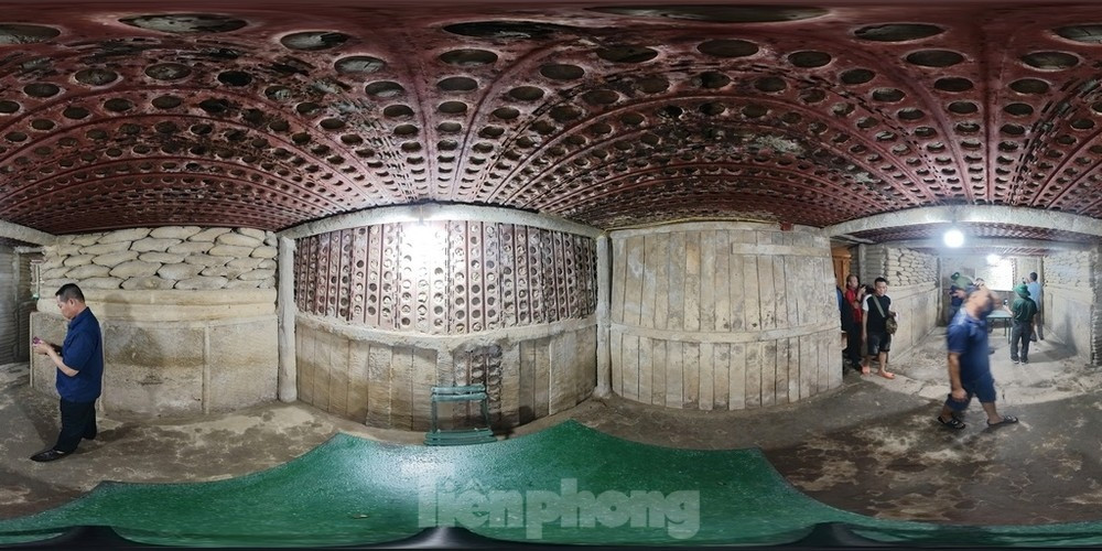 inside command tunnel of french general de castries in dien bien province picture 8