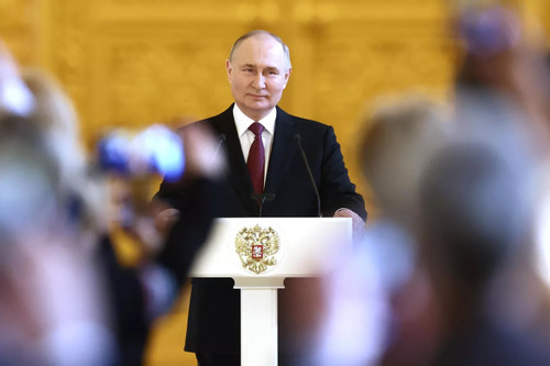 Những hình ảnh ấn tượng trong lễ nhậm chức Tổng thống Nga lần 5 của ông Putin