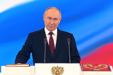Tổng thống Putin tuyên thệ nhậm chức, cam kết bảo vệ toàn vẹn lãnh thổ nước Nga