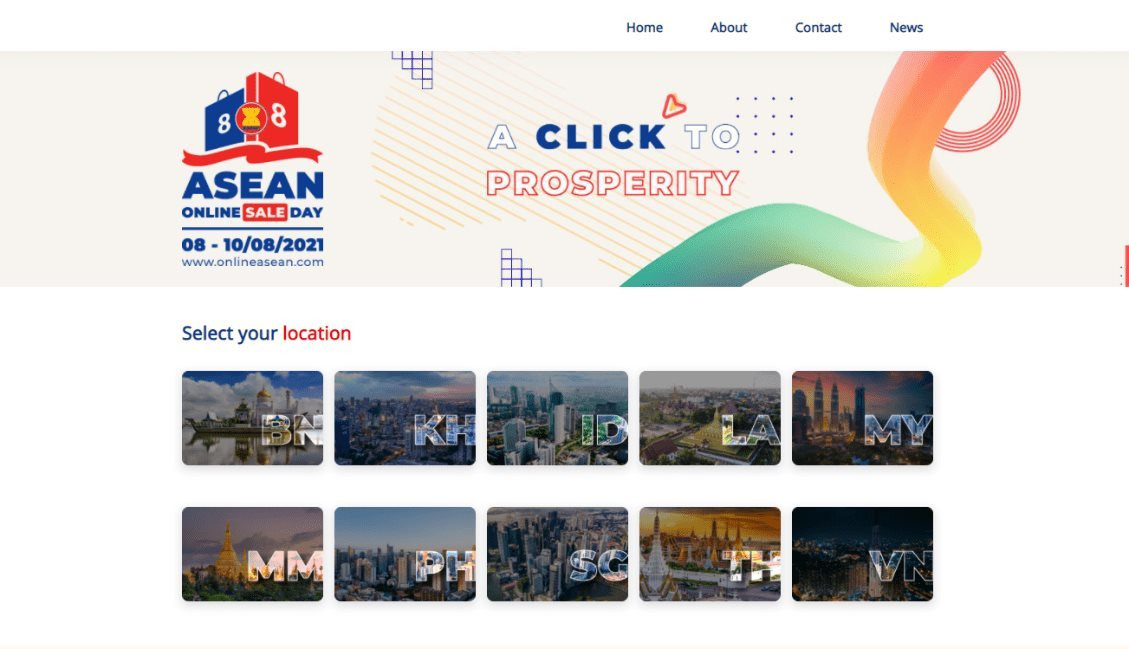 300 doanh nghiệp tham gia ngày mua sắm trực tuyến ASEAN
