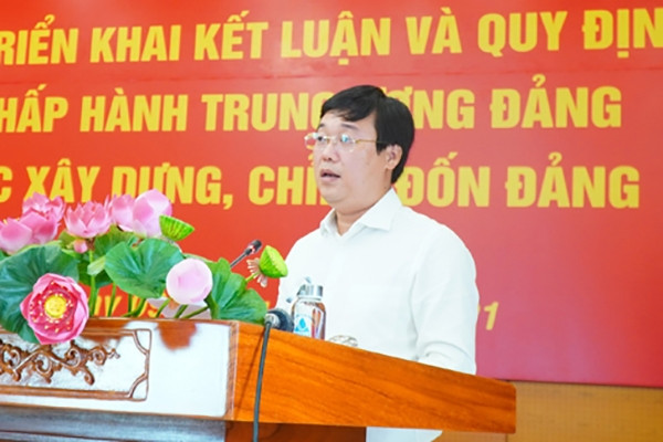 Bài phát biểu của ông Lê Quốc Phong tại ĐHĐB Phụ nữ tỉnh Đồng Tháp lần thứ X