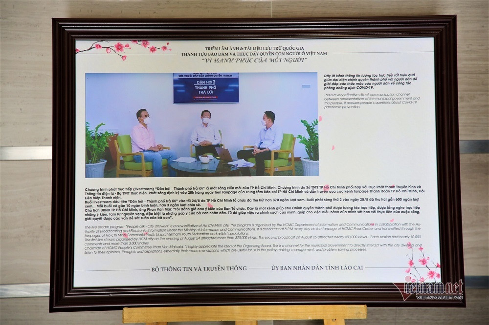 Khai trương triển lãm 'Vì hạnh phúc của mỗi người'