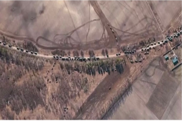 Bí ẩn những hình ảnh từ vũ trụ về cuộc chiến ở Ukraine