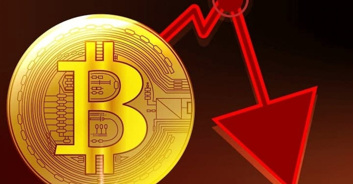 Bitcoin price 1 week fell dramatically