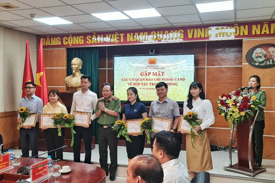 Bộ Công an hợp tác truyền thông với 12 cơ quan báo chí