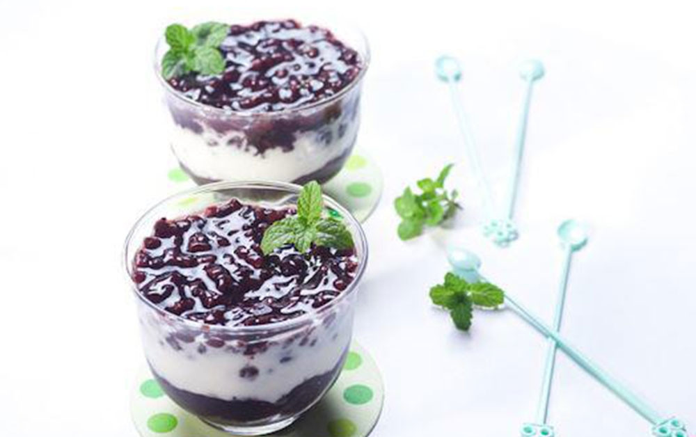 How to make delicious sticky rice yogurt at home is hard to resist