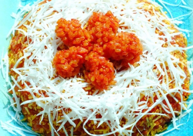 {Cách nấu xôi gấc ngon, đơn giản tại nhà}