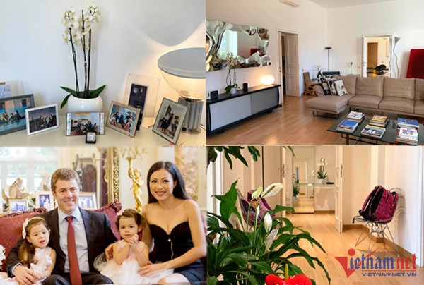 Nhà 250 m2 của Hoa hậu Ngô Mỹ Uyên và chồng giáo sư Italy