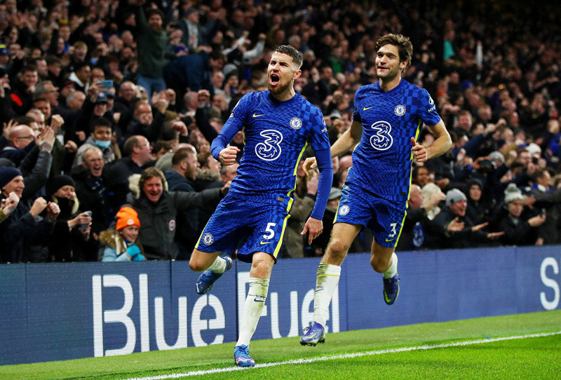 Chelsea thắng nghẹt thở nhờ cú đúp penalty của Jorginho