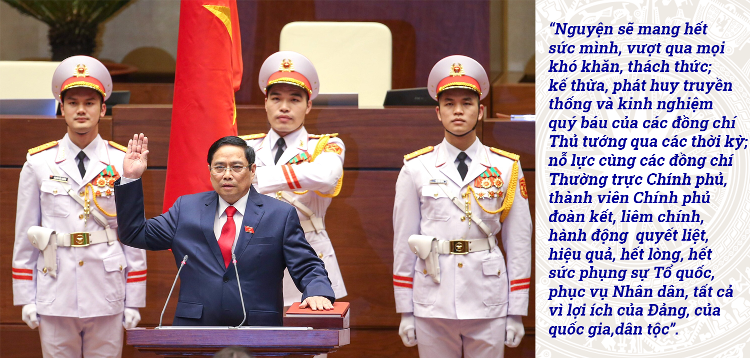 Chính phủ sau 1 năm kiện toàn: Hết lòng phụng sự Tổ quốc, phục vụ Nhân dân với tư duy đột phá, tầm nhìn chiến lược - Ảnh 1.