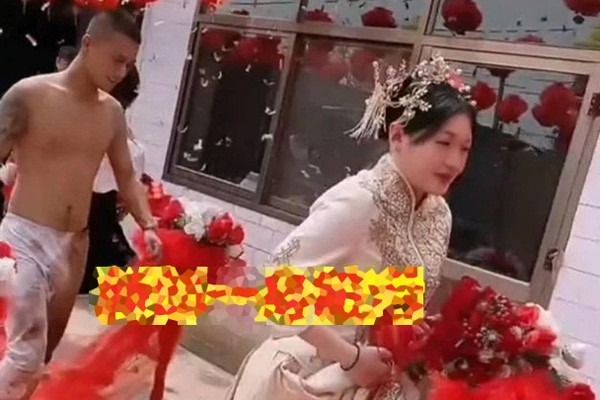 The groom who was pranked by his best friend appeared in the form of everyone being bored