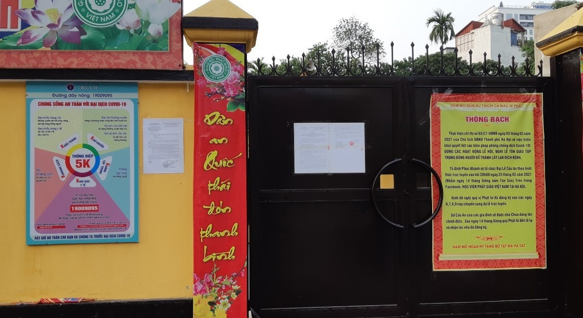 Chung tay chống dịch, GHPGVN kêu gọi Tăng Ni, Phật Tử ở yên tại nhà