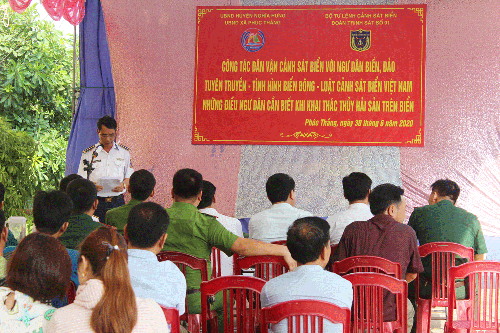 Chương trình “Cảnh sát biển đồng hành với ngư dân” là một điểm sáng nổi bật