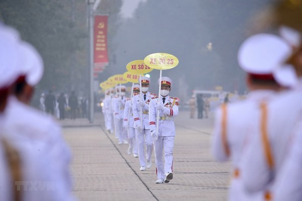 Chương trình tổng duyệt Đại hội XIII của Đảng