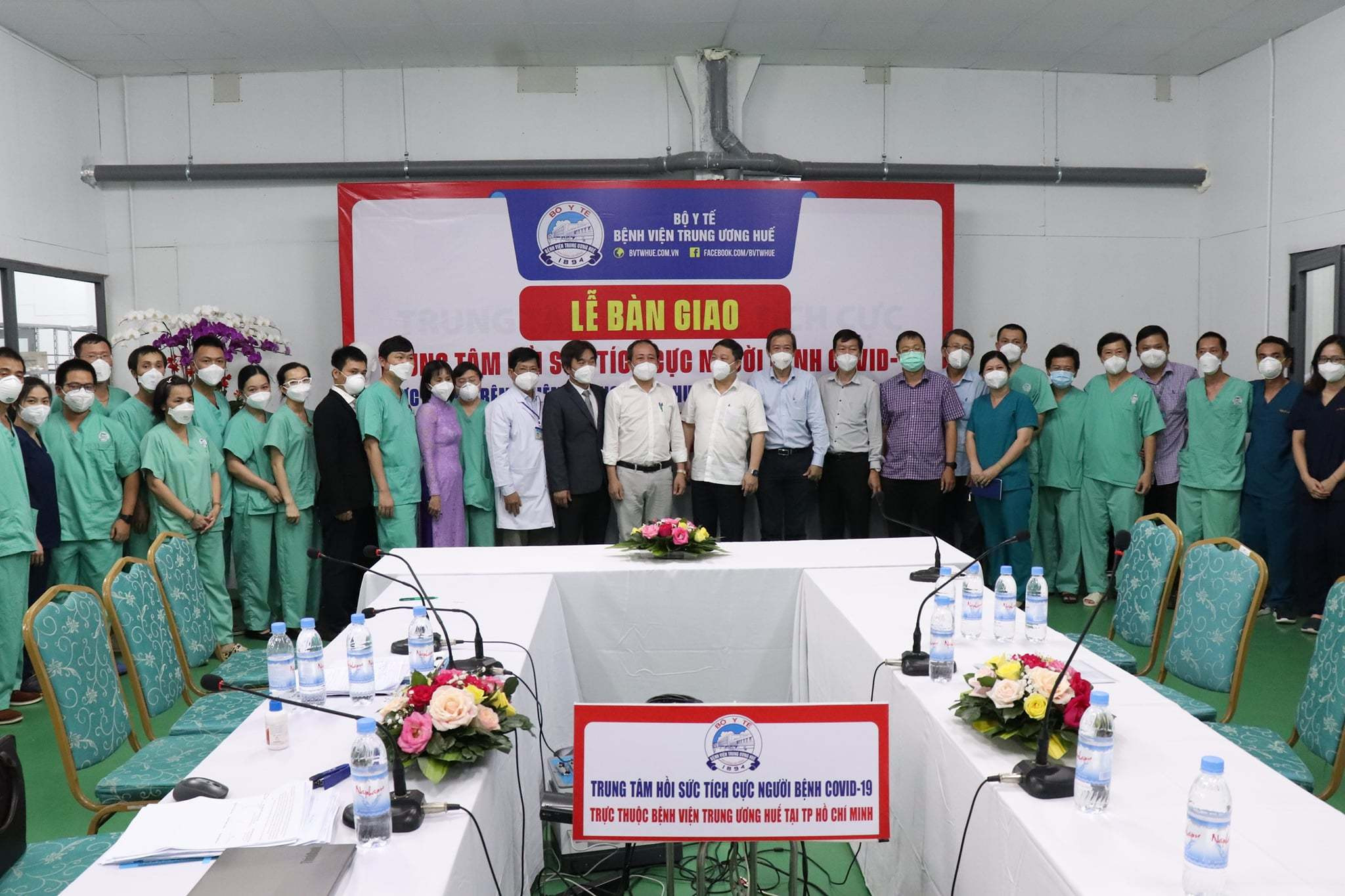 Bệnh viện Trung ương Huế chuyển giao Trung tâm Hồi sức Covid-19 cho TP.HCM