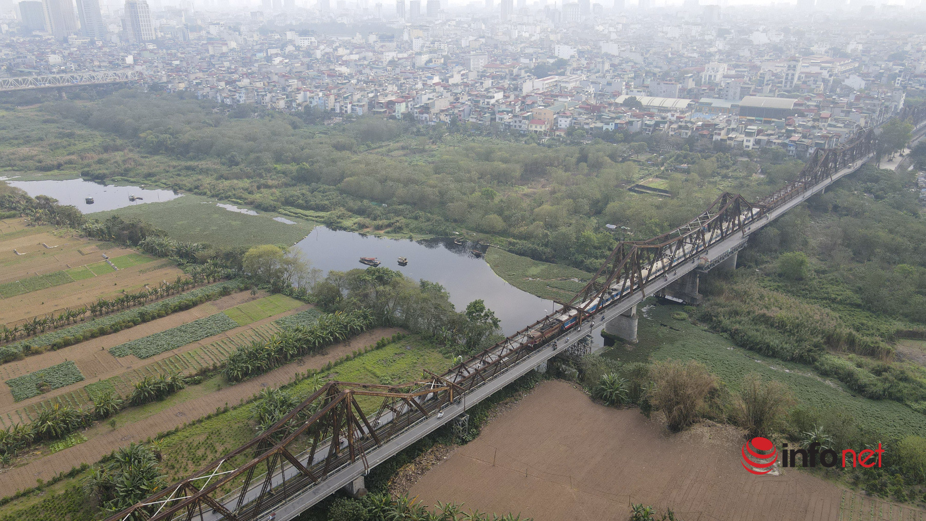 Hà Nội: Toàn cảnh bãi giữa sông Hồng nên thơ được đề xuất cải tạo thành công viên văn hóa
