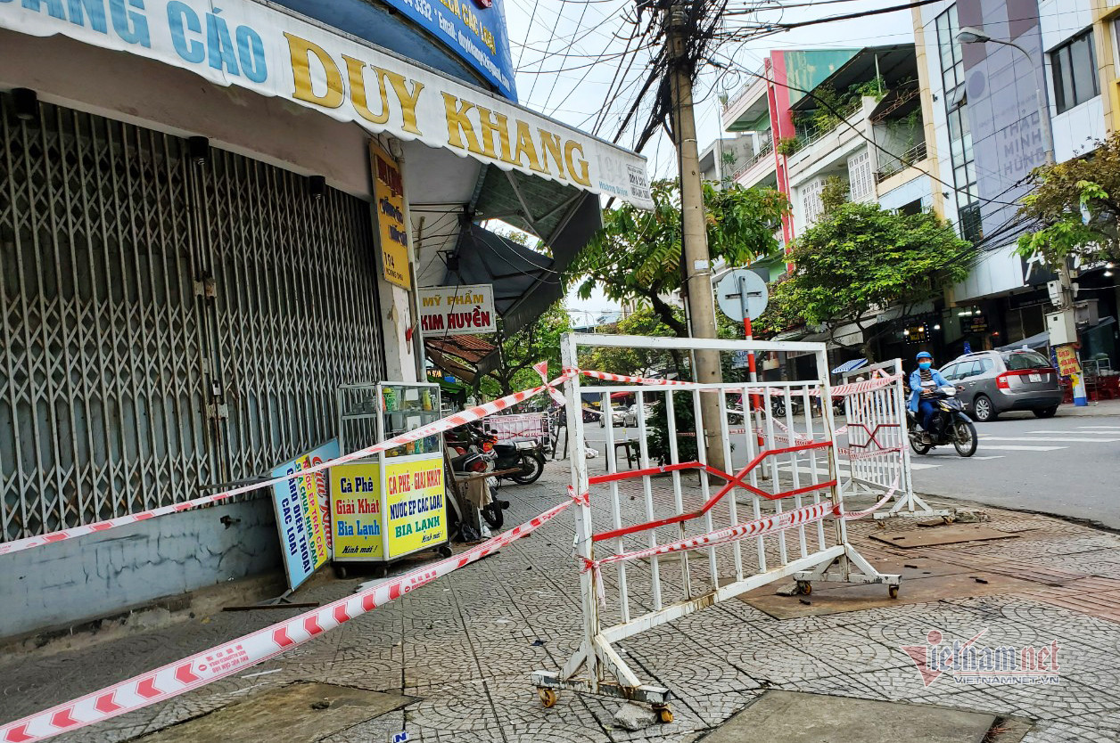 F0 tăng cao, chợ đóng cửa, hơn 200 điểm phong tỏa cứng ở Đà Nẵng
