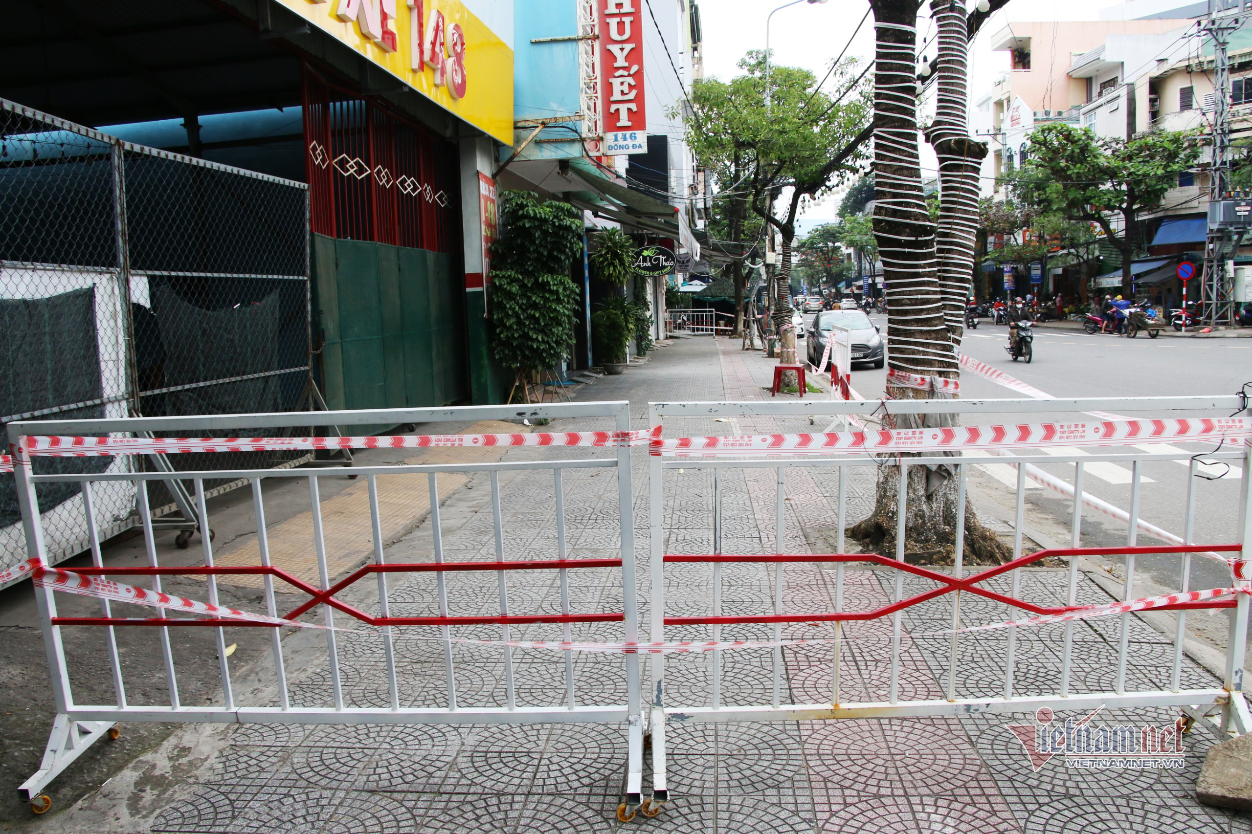 F0 tăng cao, chợ đóng cửa, hơn 200 điểm phong tỏa cứng ở Đà Nẵng