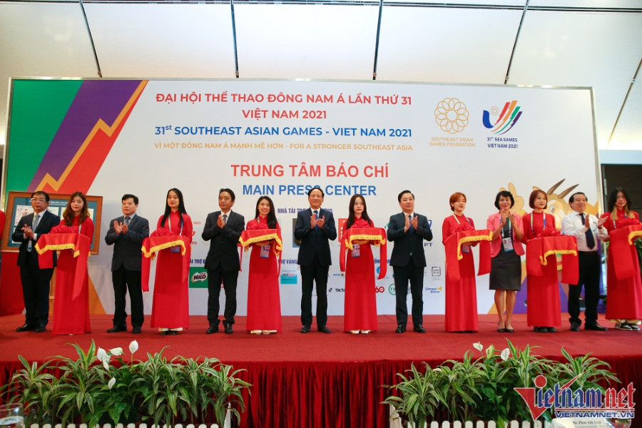Đại bản doanh báo chí SEA Games 31 chính thức khai trương