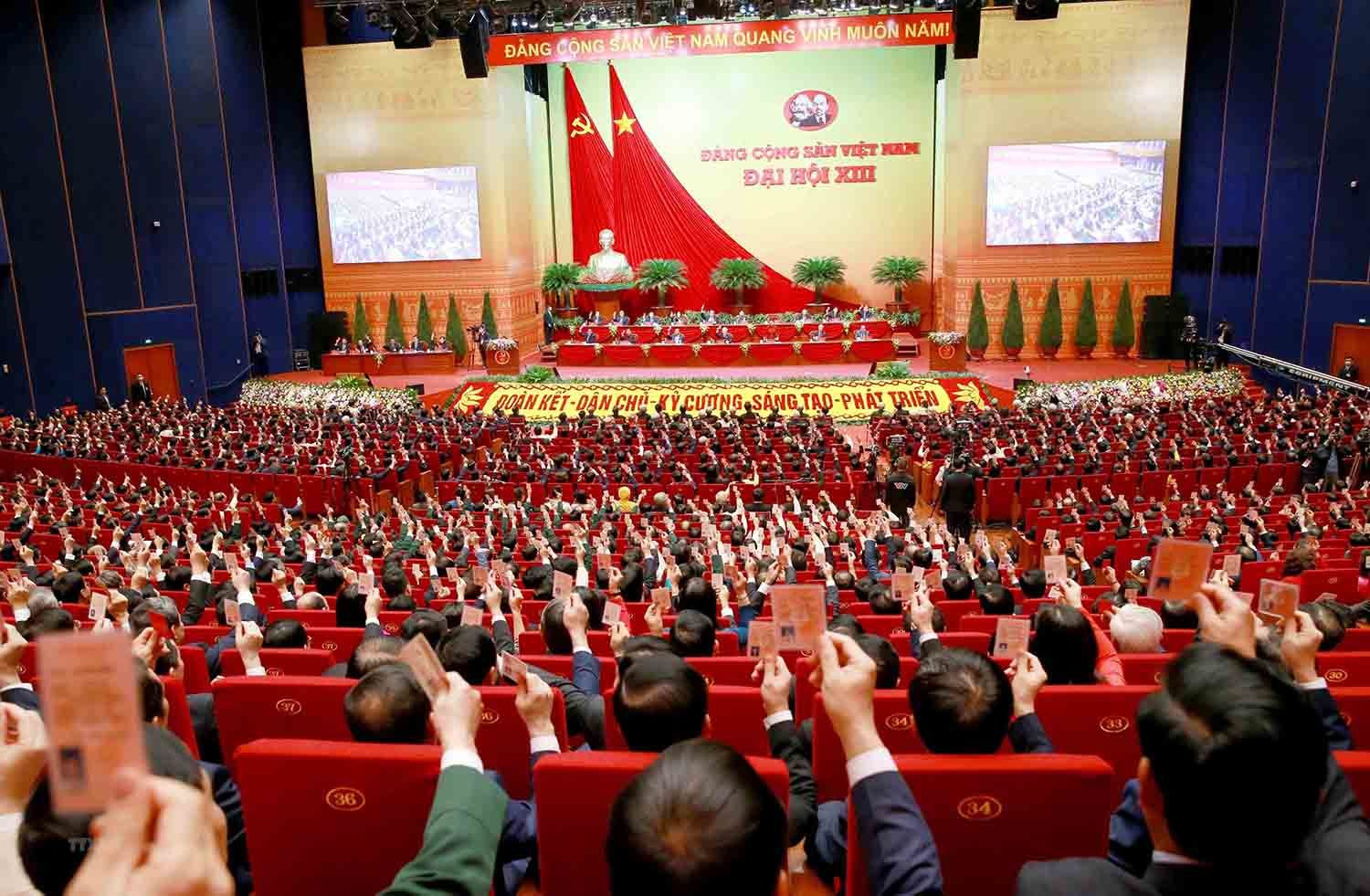 Đại hội XIII thống nhất không sửa đổi điều lệ Đảng