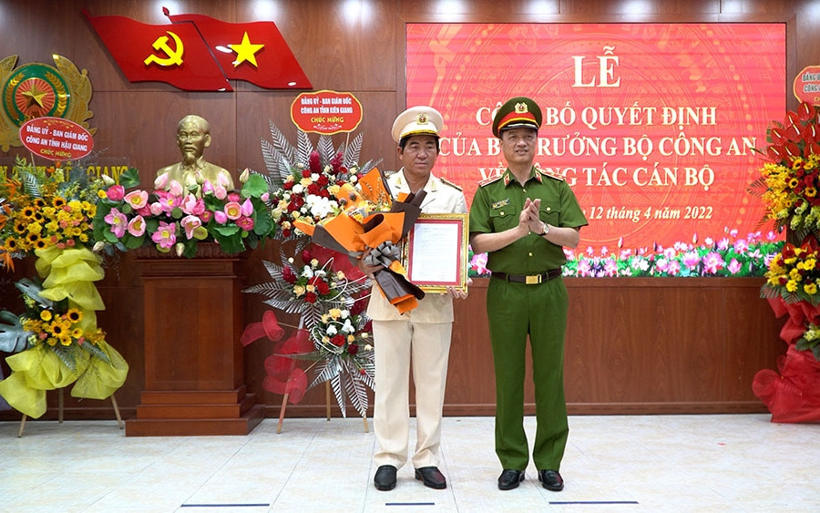 Đại tá Nguyễn Văn Hận làm Giám đốc Công an tỉnh Kiên Giang