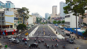 TP.HCM: Dân phấn khởi ngày bàn giao mặt bằng đường Lê Lợi sau 6 năm thi công